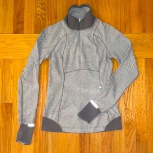 Lululemon breathable pullover, 3/4 zipper